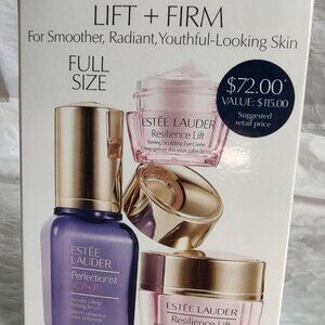 Estee Lauder Perfectionist CP+R & Resilience Lift for Neck or Eye Creme 4 piece